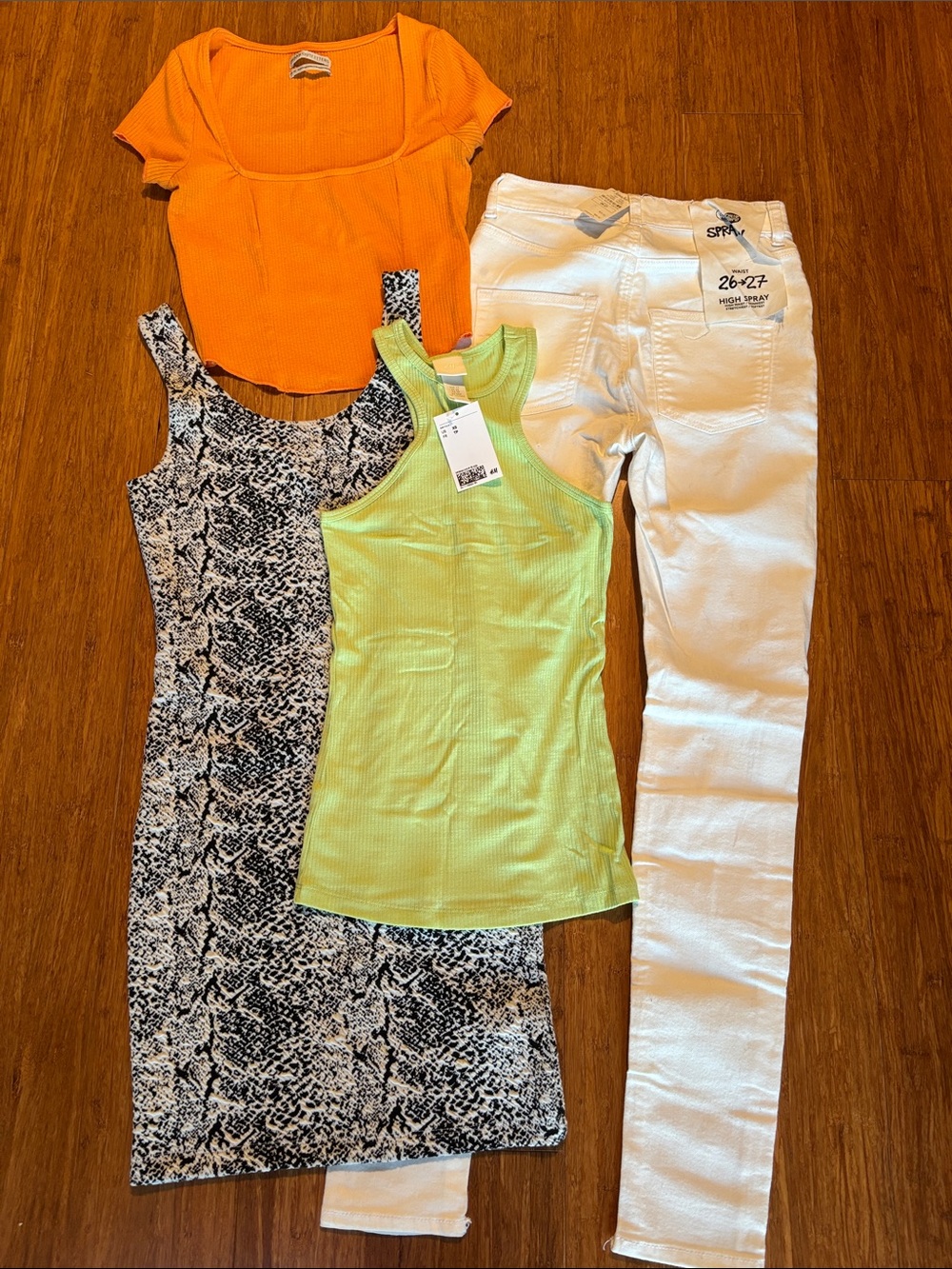 4pc XS Reseller Box Y2K Festival Clubwear Capsule NWT Cheap Monday Jeans H&M UO